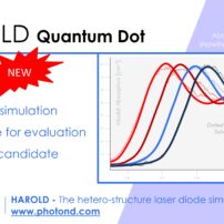 Photon Design’s HAROLD QD laser simulator is available for customer evaluation.