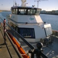 eneo and BEE Ltd help protect Windfarm support boats.