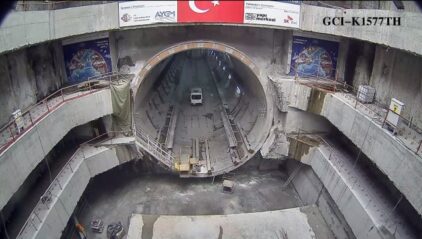 Grundig helps secure construction sites along the $1.25 billion Eurasia Tunnel.