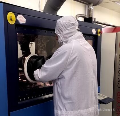 CST Global MOCVD, epitaxial, thin-film deposition machine.