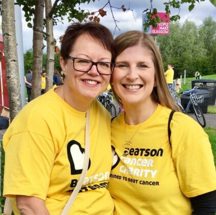 CST Global’s Sharon Doonin completes the 2017 ‘Off The Beatson Track’, 10k cancer charity walk.